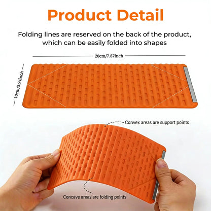 Flexible Silicone Aluminum Phone holder stand, Bendable Rollable Foldable Design, Universal Adjustable Anti-Slip Desktop Mount for Phone Tablet Laptop, Portable Ergonomic Holder for Home Office Travel-YY